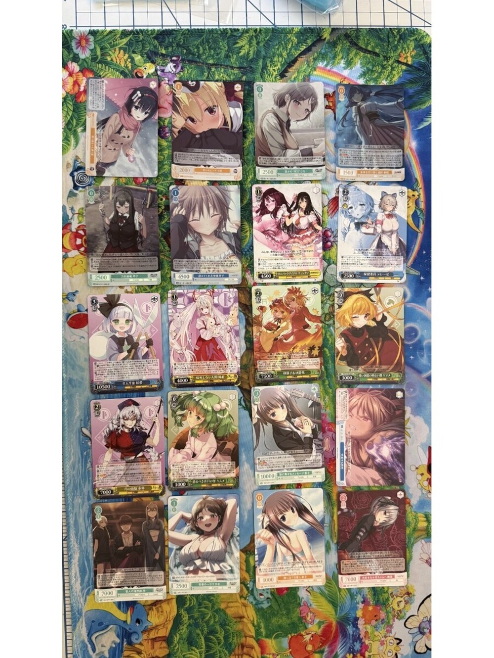 Weiss Schwarz 20 Card Lot Mixed Anime TCG RAW D24